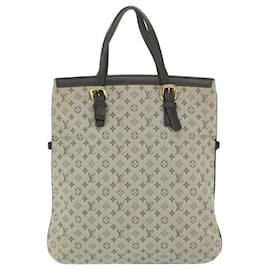 Louis Vuitton-LOUIS VUITTON Monogramm Mini Franoise Handtasche 2Weg Khaki M92209 LV Auth-Folge2881-Khaki