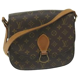 Louis Vuitton-LOUIS VUITTON Monogram Saint Cloud GM Shoulder Bag M51242 LV Auth yk10097-Monogram
