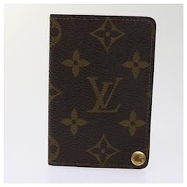 Louis Vuitton-Cartera Damier Ebene con monograma de LOUIS VUITTON 5Establecer base de autenticación de LV11176-Otro