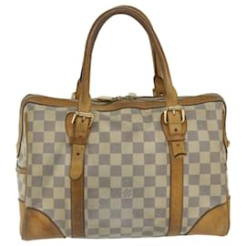 Louis Vuitton-LOUIS VUITTON Damier Azur Berkeley Handtasche N.52001 LV Auth bs10857-Andere