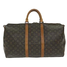 Louis Vuitton-Louis Vuitton-Monogramm Keepall 50 Boston Bag M.41426 LV Auth bs11253-Monogramm