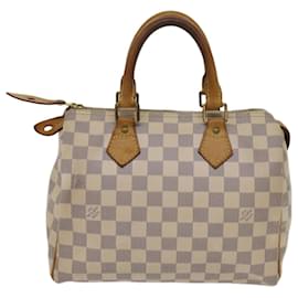 Louis Vuitton-Louis Vuitton Damier Azur Speedy 25 Handtasche N.41534 LV Auth 63377-Andere