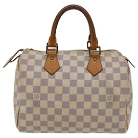 Louis Vuitton-Louis Vuitton Damier Azur Speedy 25 Hand Bag N41534 LV Auth 63969-Other