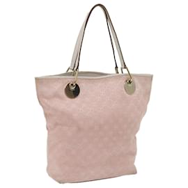 Gucci-GUCCI GG Canvas Tote Bag Pink 120836 auth 63196-Pink
