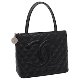 Chanel-CHANEL Bolso Tote Piel Caviar Estándar Negro A01804 CC autenticación fm3060UNA-Negro