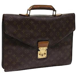 Louis Vuitton-LOUIS VUITTON Monograma Guardanapo Conseiller Pasta M53331 LV Auth ti1411-Monograma