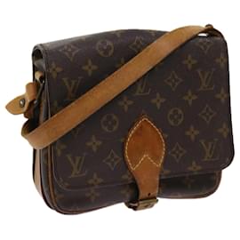 Louis Vuitton-LOUIS VUITTON Monogram Cartouchiere MM Shoulder Bag M51253 LV Auth bs10866-Monogram
