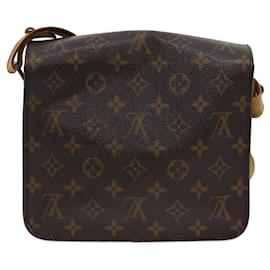 Louis Vuitton-LOUIS VUITTON Monogram Cartouchiere MM Shoulder Bag M51253 LV Auth bs10866-Monogram