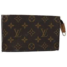Louis Vuitton-LOUIS VUITTON Secchiello per monogramma PM Custodia per accessori LV Auth am5497-Monogramma