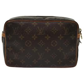 Louis Vuitton-Louis Vuitton Monogram Compiegne 23 Bolsa de Embreagem M51847 LV Auth bs10934-Monograma