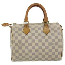 Louis Vuitton-Louis Vuitton Damier Azur Speedy 25 Bolsa de mão N41534 Autenticação de LV 63512-Outro