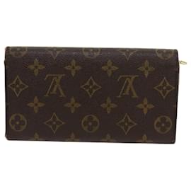 Louis Vuitton-LOUIS VUITTON Monogram Pochette Porte Monnaie Credit Wallet M61725 auth 63420-Monogram