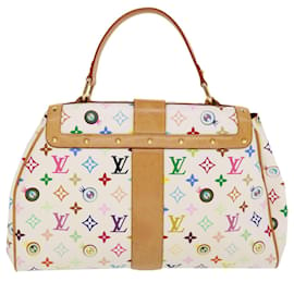 Louis Vuitton-LOUIS VUITTON I love monogram Sac Retro GM Hand Bag Blanc M92053 Auth LV 44514UNE-Blanc,Multicolore