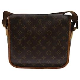 Louis Vuitton-LOUIS VUITTON Monogram Messenger Bosphore PM Shoulder Bag M40106 LV Auth bs11066-Monogram