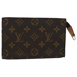 Louis Vuitton-LOUIS VUITTON Secchio con monogramma PM Custodia per accessori LV Auth ar11173B-Monogramma
