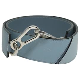 Loewe-LOEWE For Puzzle Bag Shoulder Strap Leather 31.1"" Blue Auth ar11068-Blue