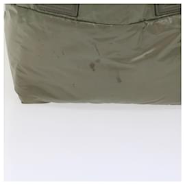 Chanel-CHANEL Cococoon Shoulder Bag Nylon Gray CC Auth bs10830-Grey