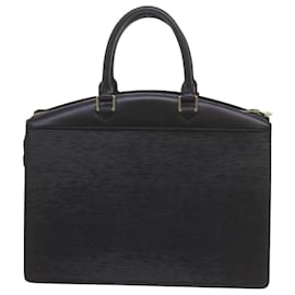 Louis Vuitton-Bolsa de mão LOUIS VUITTON Epi Riviera Noir preta M48182 Autenticação de LV 61614-Preto