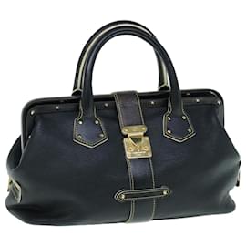 Louis Vuitton-LOUIS VUITTON Suhari Ange New PM Hand Bag Black M91805 LV Auth fm3057-Black