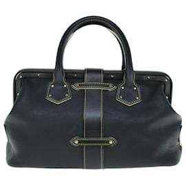 Louis Vuitton-LOUIS VUITTON Suhari Ange New PM Hand Bag Black M91805 LV Auth fm3057-Black