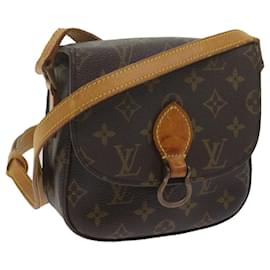 Louis Vuitton-LOUIS VUITTON Monogram Saint Cloud PM Shoulder Bag Vintage M51244 Auth bs11061-Monogram
