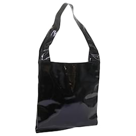 Gucci-GUCCI Shoulder Bag Patent Leather Black 002 1817 0402 Auth bs11024-Black