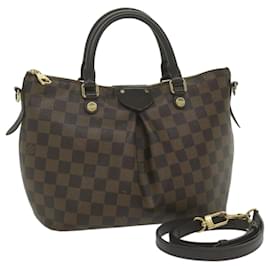 Louis Vuitton-LOUIS VUITTON Damier Ebene Sienna PM Shoulder Bag N41545 LV Auth ki3917-Other