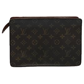 Louis Vuitton-LOUIS VUITTON Monogram Pochette Homme Clutch Bag M51795 LV Auth 62270-Monogram