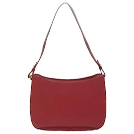 Autre Marque-Burberrys Shoulder Bag Leather Red Auth bs10914-Red