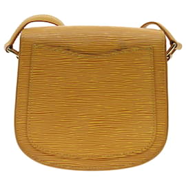 Louis Vuitton-LOUIS VUITTON Epi Saint Cloud PM Shoulder Bag Yellow M52219 LV Auth ai688-Yellow