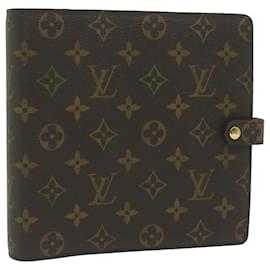 Louis Vuitton-Copertina dell'agenda con monogramma LOUIS VUITTON per album di ritagli R20955 LV Auth yk9884-Monogramma