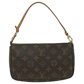 Louis Vuitton-LOUIS VUITTON Monogram Pochette Accessoires Pouch M51980 LV Auth ki3928-Monograma