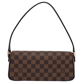 Louis Vuitton-LOUIS VUITTON Damier Ebene Recoleta Shoulder Bag N51299 LV Auth 60093A-Other