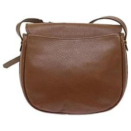 Autre Marque-Burberrys Shoulder Bag Leather Brown Auth ep2643-Brown