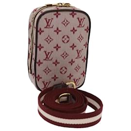 Louis Vuitton-Bolsa LOUIS VUITTON Monograma Mini Usu Digital M vermelho60001 Autenticação de LV 63149-Vermelho