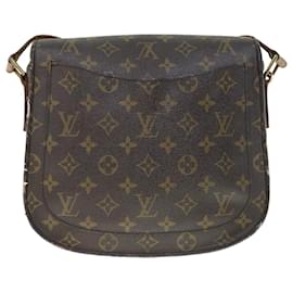 Louis Vuitton-LOUIS VUITTON Monogram Saint Cloud GM Shoulder Bag M51242 LV Auth tb974-Monogram