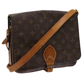 Louis Vuitton-LOUIS VUITTON Monogram Cartouchiere GM Shoulder Bag M51252 LV Auth bs10862-Monogram