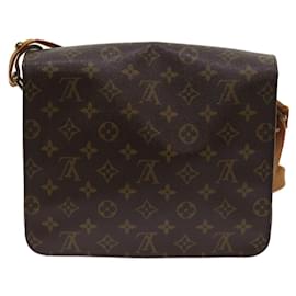 Louis Vuitton-LOUIS VUITTON Monogram Cartouchiere GM Shoulder Bag M51252 LV Auth bs10862-Monogram