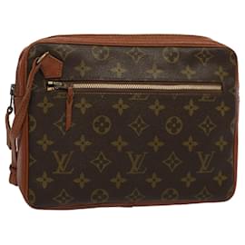 Louis Vuitton-Bolsa Clutch esportiva LOUIS VUITTON Monogram Pochette Não.183 Autenticação de LV 59015-Monograma