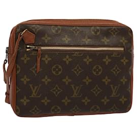 Louis Vuitton-LOUIS VUITTON Monogram Pochette sports Clutch Bag No.183 LV Auth 59015-Monogram