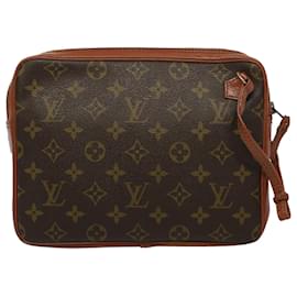 Louis Vuitton-LOUIS VUITTON Monogram Pochette sports Clutch Bag No.183 LV Auth 59015-Monogram