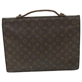 Louis Vuitton-LOUIS VUITTON Monogram Porte Documents Bandouliere Bag M53338 LV Auth ar10536b-Monogram