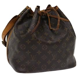 Louis Vuitton-Bolso de hombro Petit Noe con monograma de LOUIS VUITTON M42226 LV Auth yk10017-Monograma