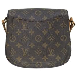Louis Vuitton-LOUIS VUITTON Monogram Saint Cloud MM Shoulder Bag M51243 LV Auth ar11145b-Monogram