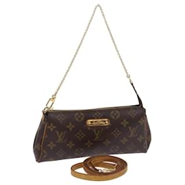 Louis Vuitton-LOUIS VUITTON Monogram Eva Shoulder Bag 2way M95567 LV Auth 62484-Monogram