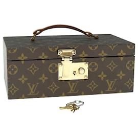 Louis Vuitton-LOUIS VUITTON Monogram Boite A Tour Jewelry Box M47236 LV Auth hk1040-Monogram