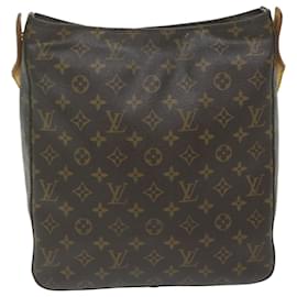 Louis Vuitton-Bolsa de ombro M LOUIS VUITTON Monogram Looping GM51145 Autenticação de LV 63247-Monograma