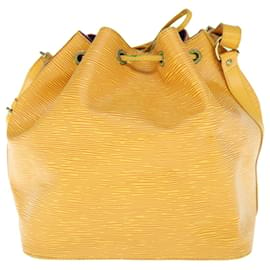 Louis Vuitton-LOUIS VUITTON Epi Petit Noe Bolsa de Ombro Tassili Yellow M44109 Autenticação de LV 63244-Outro