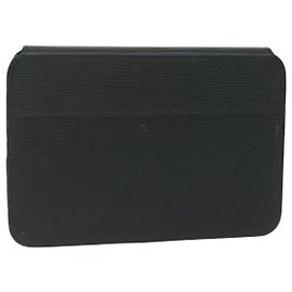 Funda para iPad Mini Epi Etui Pad LOUIS VUITTON Negro LV Auth 63427 Negro