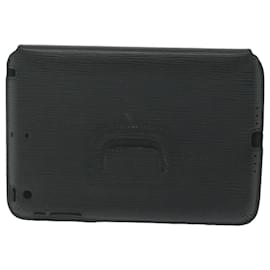 Louis Vuitton-Funda para iPad Mini Epi Etui Pad LOUIS VUITTON Negro LV Auth 63427-Negro